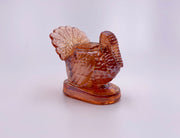 Mosser Glass 'Turkey Toothpick Holder' in 'Rose Gold Carnival' image 4