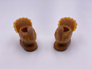 Mosser Glass 'Toothpick Turkey Holder' in 'Caramel' image 5