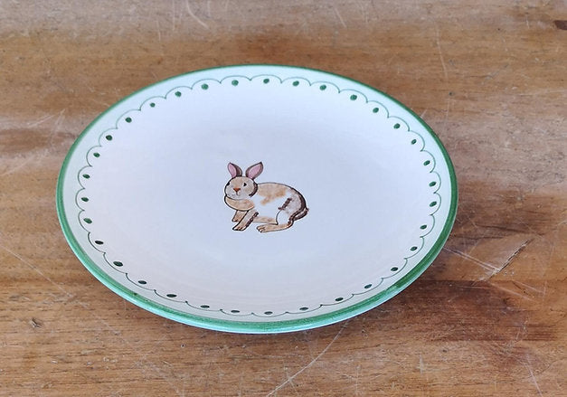 Boxed Set of (4) 'Bunny' Plates