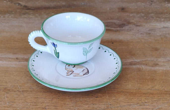 'Bunny' Teacup & Saucer