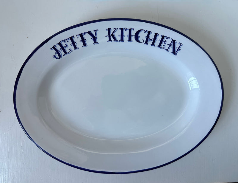 Custom 'Bistro' Oval Plate