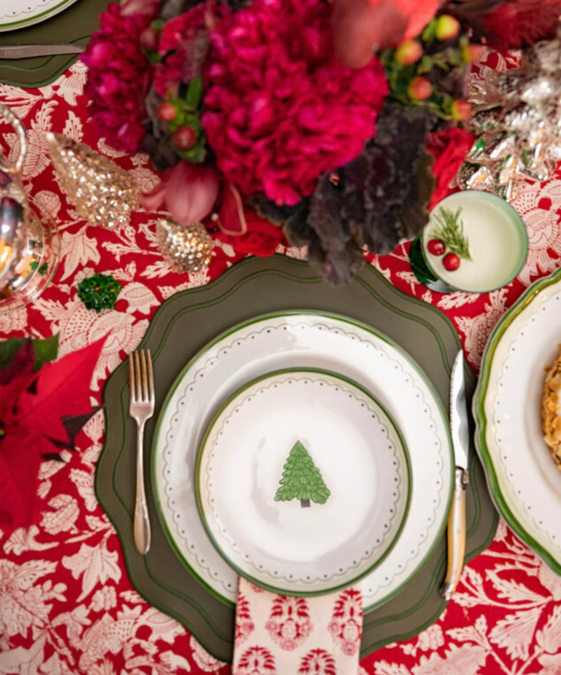 ‘Small' Glass Tree in 'Hunter Green'