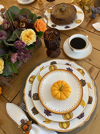 'Pumpkin' Teacup & Saucer