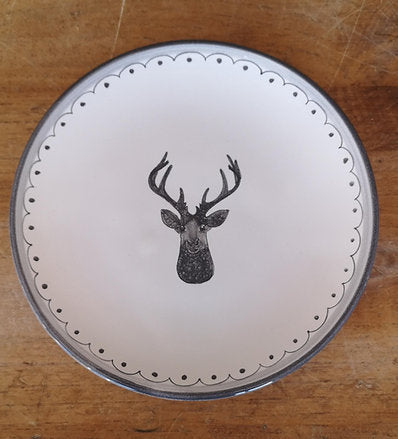 'Stag' Plate (Individual)