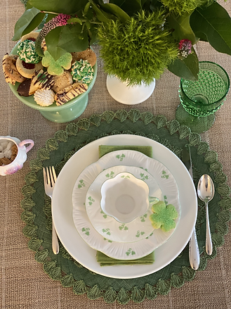 Vintage Shelley 'Shamrock' Teacup & Saucer