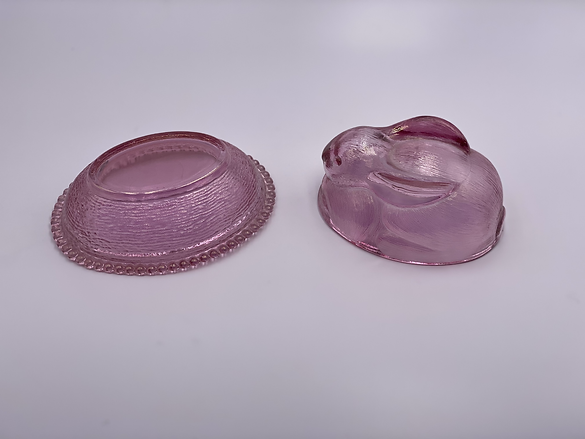 Vintage 'Bunny' Candy Dish in 'Pink' (Large)