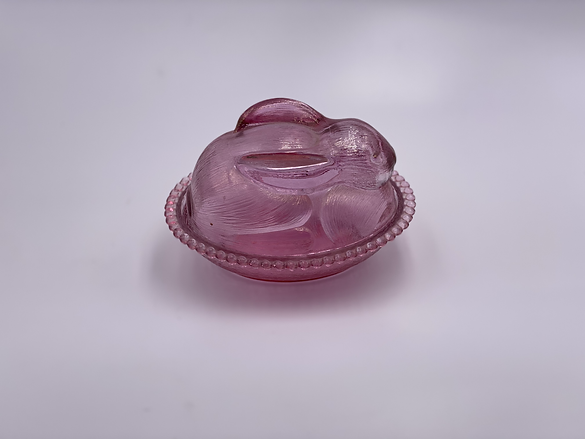 Vintage 'Bunny' Candy Dish in 'Pink' (Large)