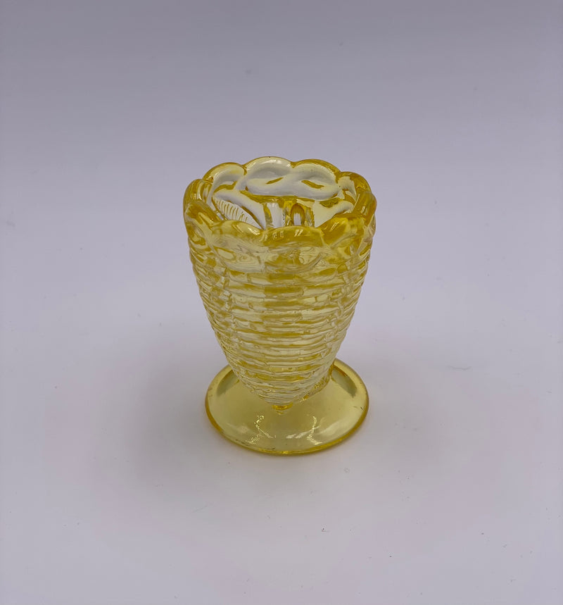 Vintage 'Bunny' Egg Cup in 'Yellow' image 2
