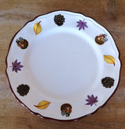 'Turkey' Charger/Round Scalloped Platter image 0