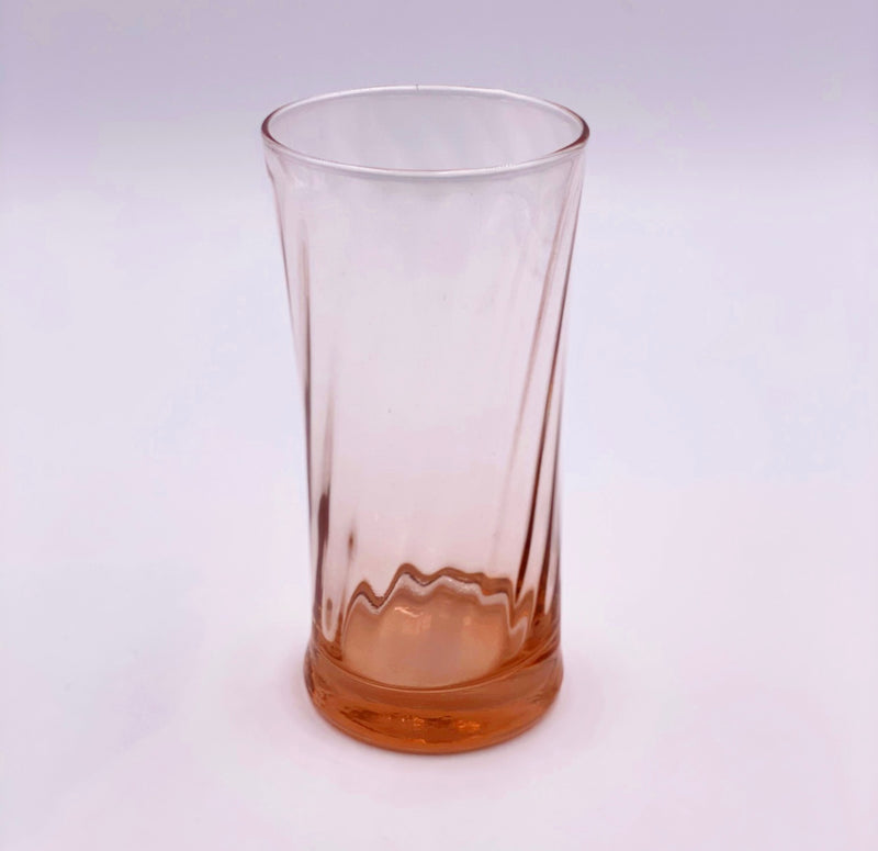 Vintage 'Depression Glass' Vase in 'Pink' image 0