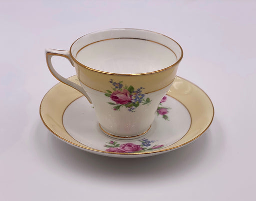 Vintage 'Rosina' Teacup & Saucer image 1