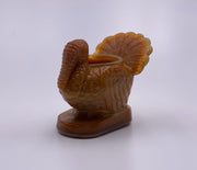 Mosser Glass 'Toothpick Turkey Holder' in 'Caramel' image 0