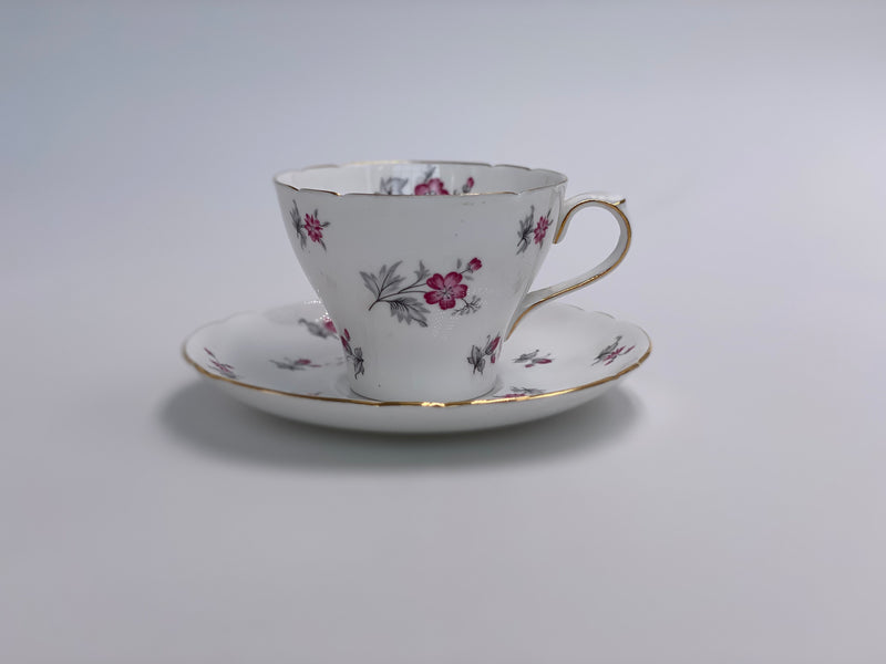 Vintage Shelley 'Charm' Teacup & Saucer image 0