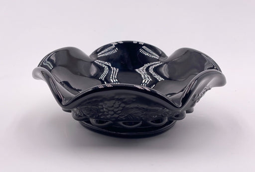 Vintage 'Paneled Grape' Bowl in 'Black' image 0