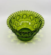Vintage 'Moon & Stars' Footed Bowl in 'Green' image 1