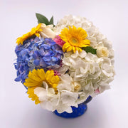 Vintage 'Moon & Stars' Footed Bowl in 'Cobalt' image 1