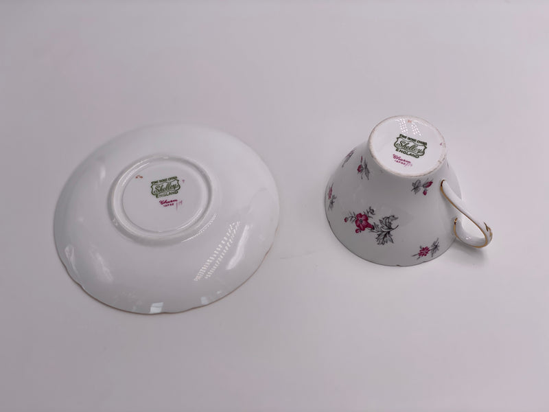Vintage Shelley 'Charm' Teacup & Saucer image 2