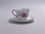 Vintage Shelley 'Stocks' Teacup & Saucer image 2
