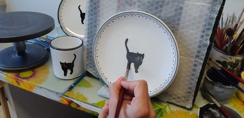 'Black Cat' Plate  image 3