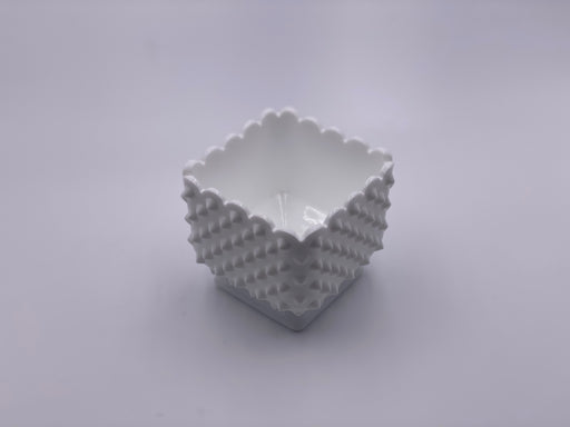 Vintage Fenton 'Hobnail' Planter in 'Milk White' image 1