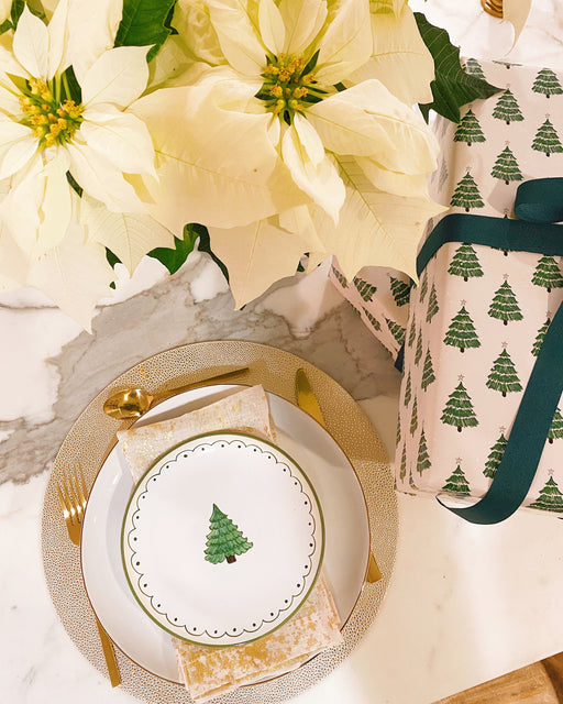 Green 'Tree' Plate  image 1