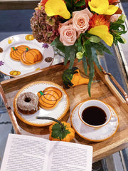 Boxed Set of (4) 'Pumpkin' Plates image 2