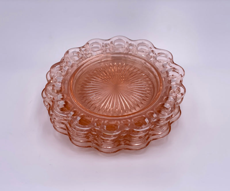 Vintage 'Old Colony' Luncheon Plate in 'Pink' image 2