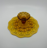 Vintage 'Moon & Stars' Cake Stand in 'Amber' image 2
