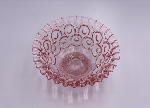 Vintage 'Moon & Stars' Footed Bowl in 'Pink' image 1