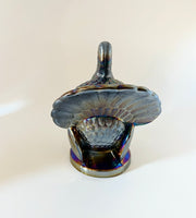 Vintage 'Covered Turkey' in 'Amethyst Carnival' image 3