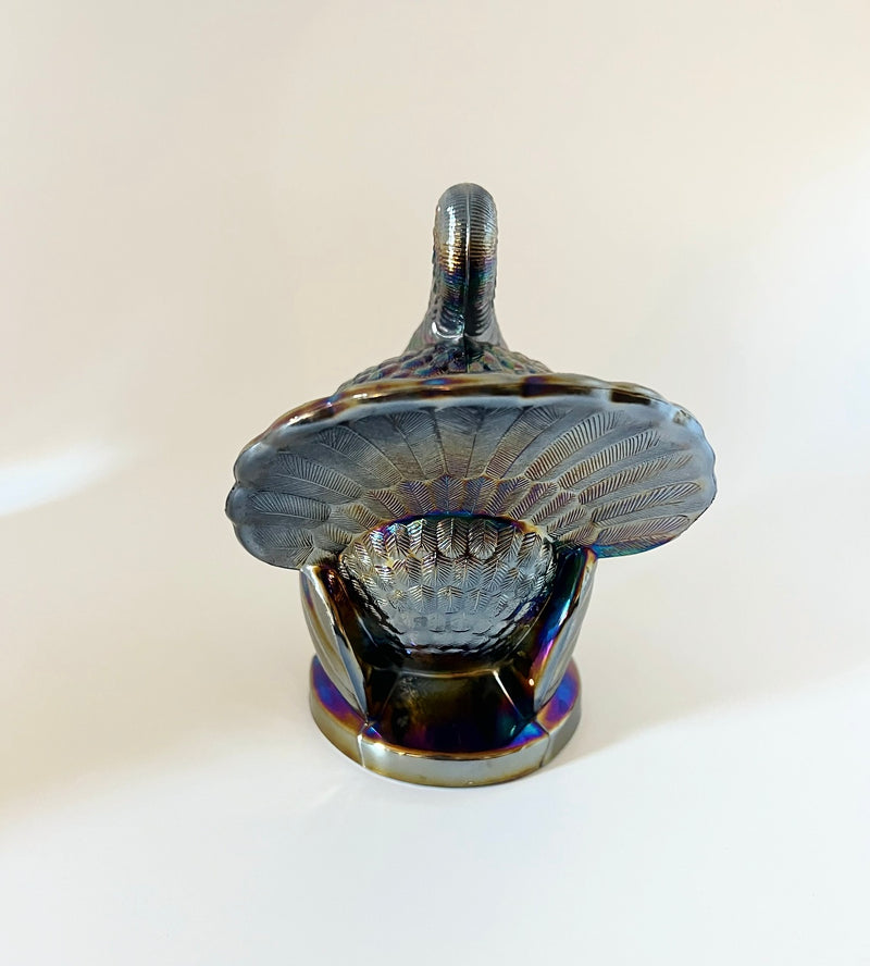 Vintage 'Covered Turkey' in 'Amethyst Carnival' image 3