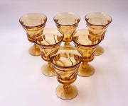 Vintage 'Jamestown' Goblet in 'Amber' image 2