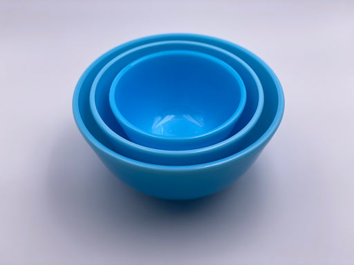 Mosser Glass Mixing Bowl Set in 'Robins Egg' Blue image 1