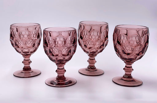 Vintage 'Provincial' Goblet in 'Amethyst' image 0