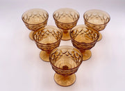 Vintage 'Fenton' Champagne Coupe in 'Amber' image 2