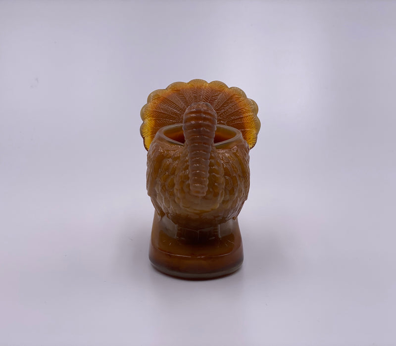 Mosser Glass 'Toothpick Turkey Holder' in 'Caramel' image 2