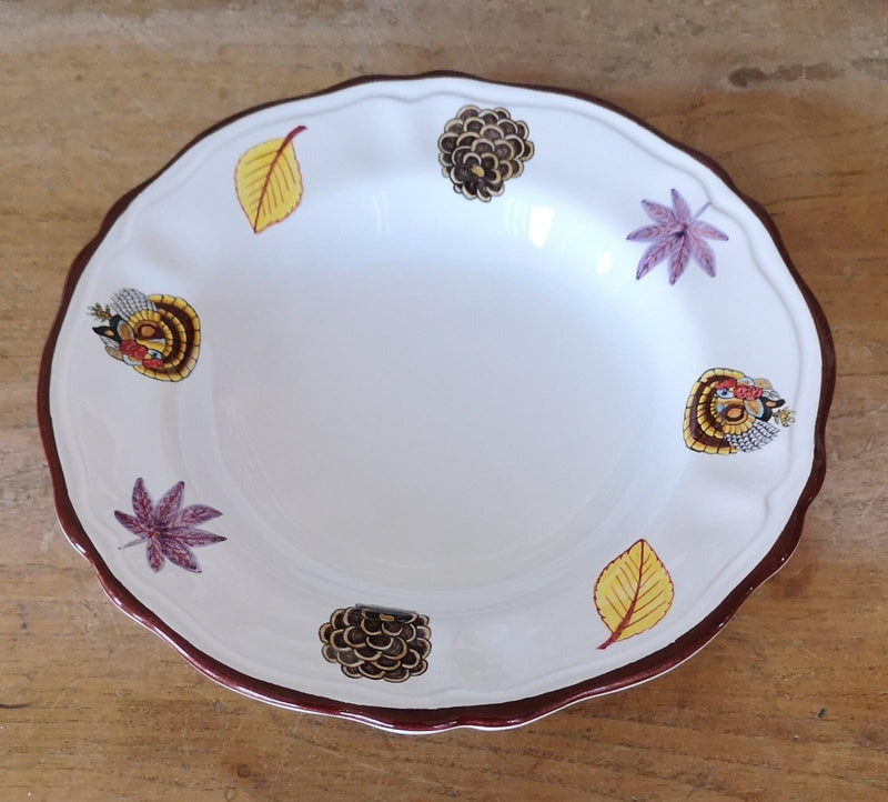 'Turkey' Scalloped Bowl (Individual) image 0