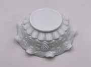 Vintage 'Paneled Grape' Bowl in 'Milk Glass' image 1