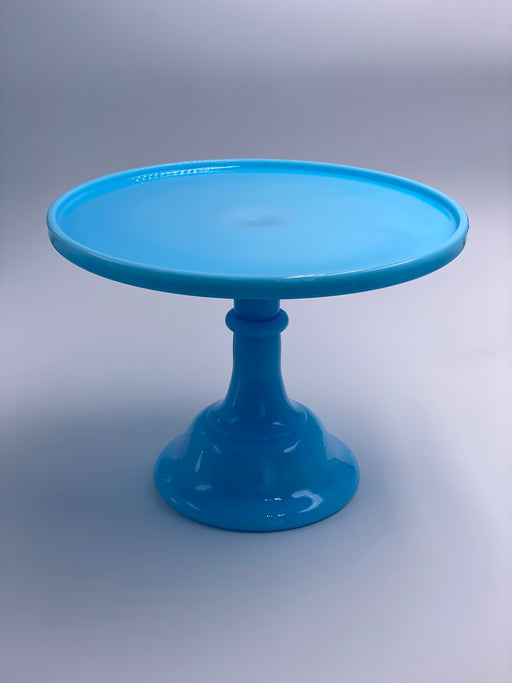 Mosser Glass 10" Cake Stand in 'Robins Egg Blue' image 0