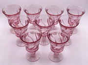 Vintage 'Jamestown' Goblet in 'Pink' image 2