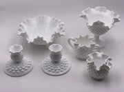 Fenton Hobnail Sugar & Creamer (Set of Two) image 1