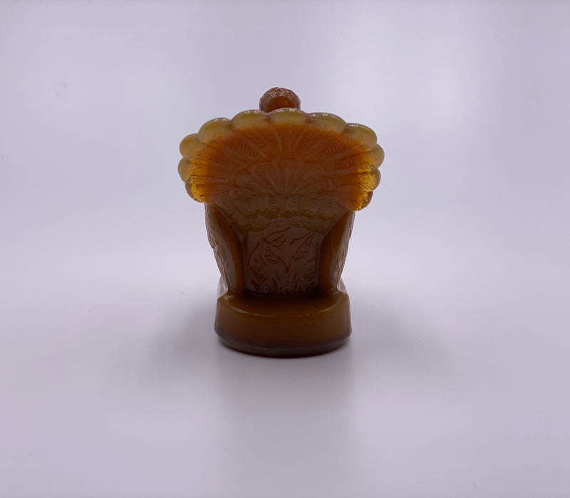 Mosser Glass 'Toothpick Turkey Holder' in 'Caramel' image 4