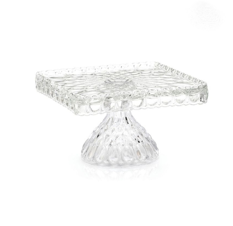 Mosser Glass 'Elizabeth' Cake Stand in 'Crystal Clear' image 0