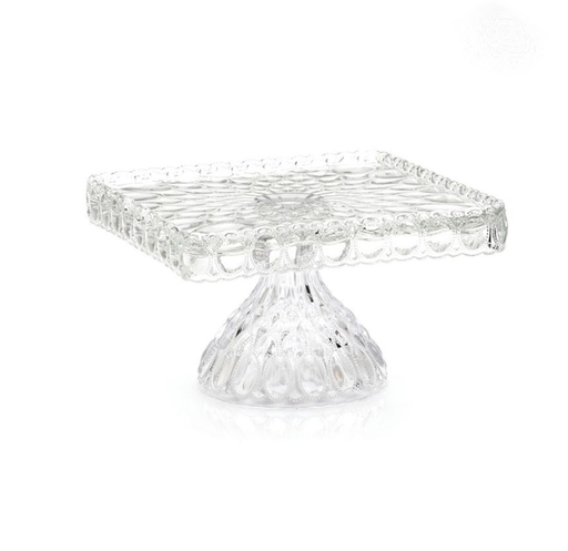Mosser Glass 'Elizabeth' Cake Stand in 'Crystal Clear' image 0