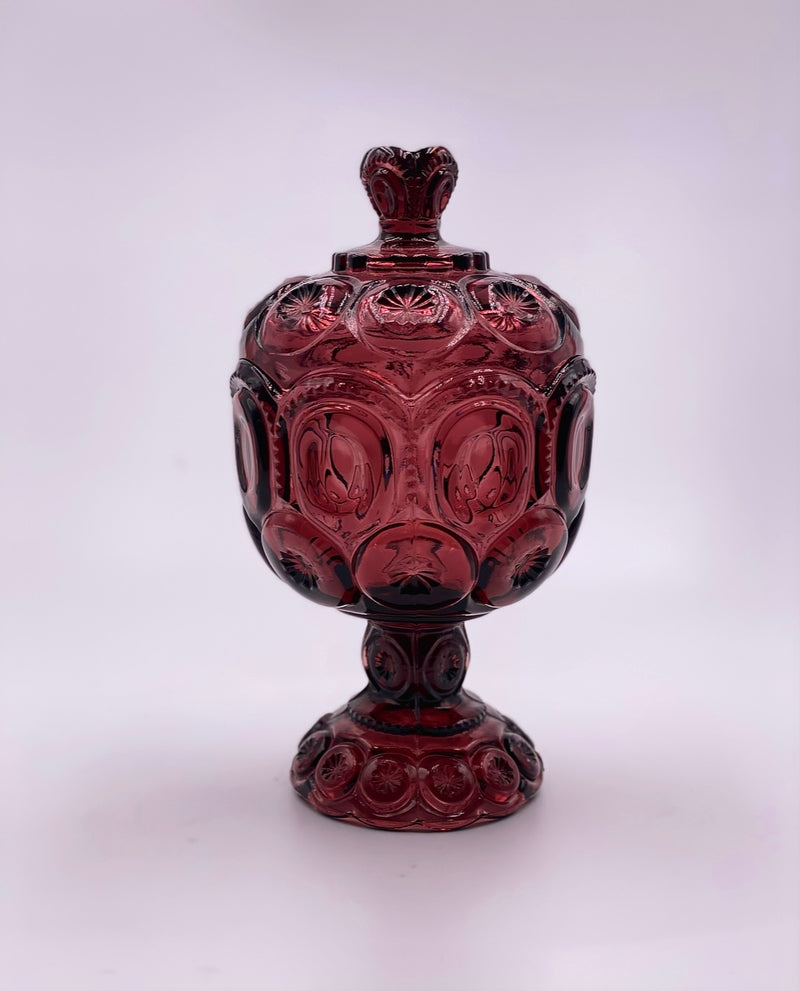 Vintage 'Moon & Stars' Apothecary Jar in 'Amethyst' image 0