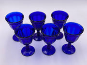 Vintage 'Mid-Century' Goblet in 'Cobalt' image 1