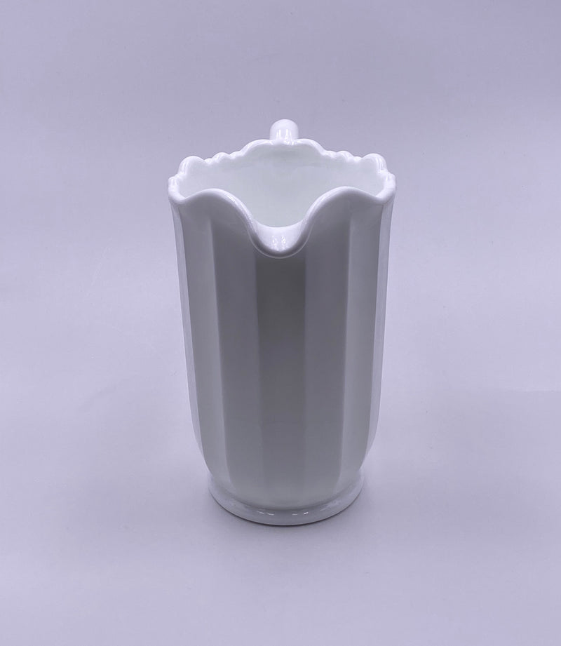 Mosser Glass 'Panel' Pitcher in 'Milk White' image 4