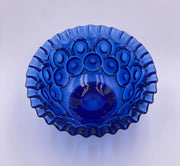 Vintage 'Moon & Stars' Footed Bowl in 'Cobalt' image 2