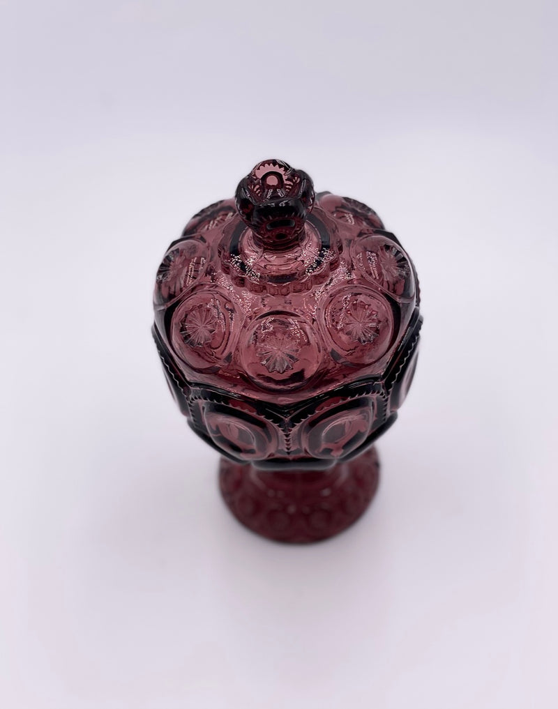 Vintage 'Moon & Stars' Apothecary Jar in 'Amethyst' image 2