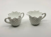 Fenton Hobnail Sugar & Creamer (Set of Two) image 0